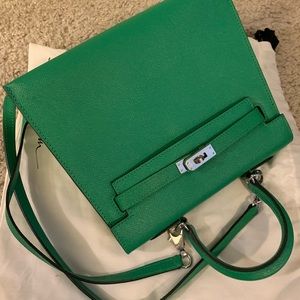 House of hello kelly 25 bag in green